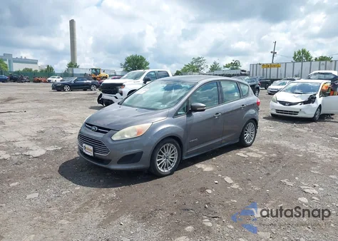2013 Ford C-Max Hybrid Se z USA, uszkodzony, nr VIN 1FADP5AU0DL508913
